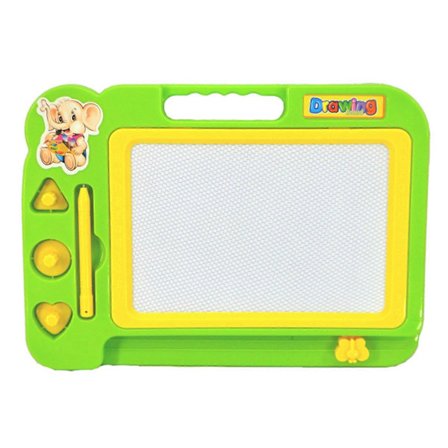 Lasten Piirustuslevy Magneettisella Piirtokynällä, Lasten Koulutuslelu, Vihreä