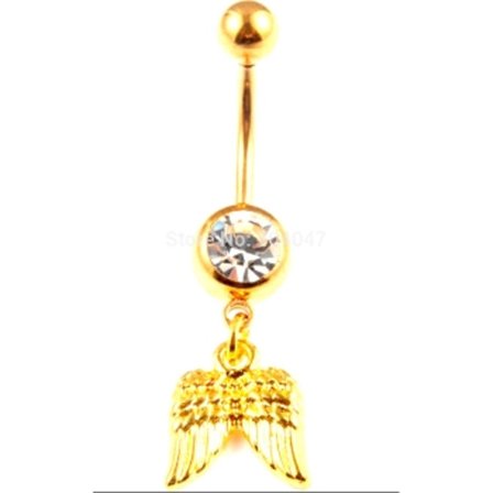 Guldpläterade Navelpiercing Piercing smycken