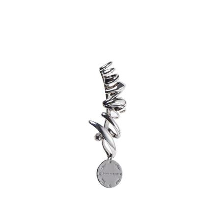 Alexander McQueen, Earring Grijs, Dames, Maat:ONE Size