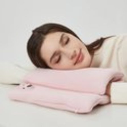 Håndvarmer - Genanvendelig håndvarmer - Opvarmet håndvarmer - Genopladelig USB-varmepude - Vintergave til kvinder - Pink varmepakke (vandfri)