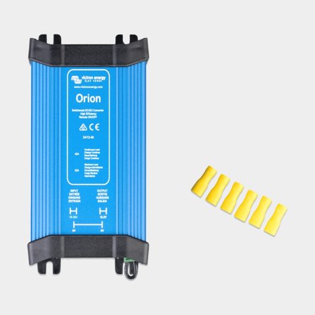 DC/DC converter 24 V to 12 V Victron Orion Non-Isolated 24/12-40, 40 A
