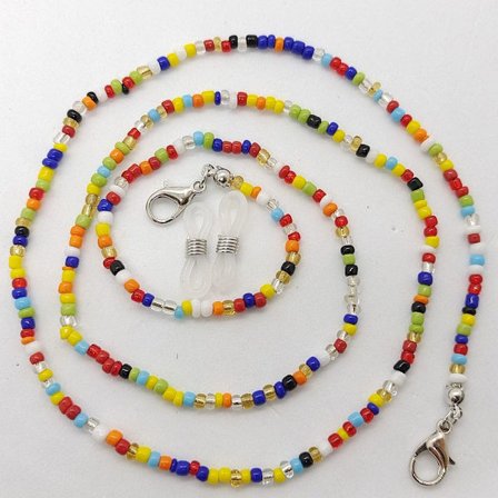 1 st pärlglasögon Kedjeglasögonrem 10 10