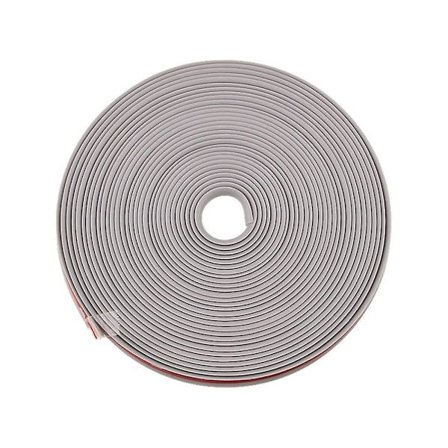 8m/rull Bilhjul Felger Beskyttelsesstriper Dekkbeskyttelseslinje Gummi Støping Trim Auto Eksteriør Dekkbeskyttelseslinje Biltilbehør - Styling Lister