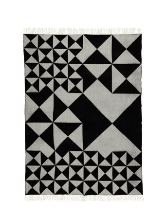 Verpan Mirror Throw, 130X190 - Black - 130X190CM