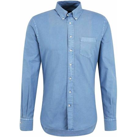 Profuomo Shirt Blå, Herre Skjorter