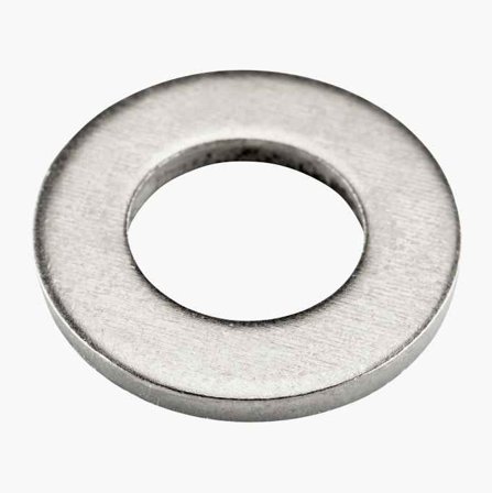 Biltema - Rund skive M12 x Ø24 mm A4 25 stk.