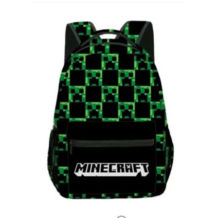 Minecraft Børne/Kids Rygsæk med All-Over Print