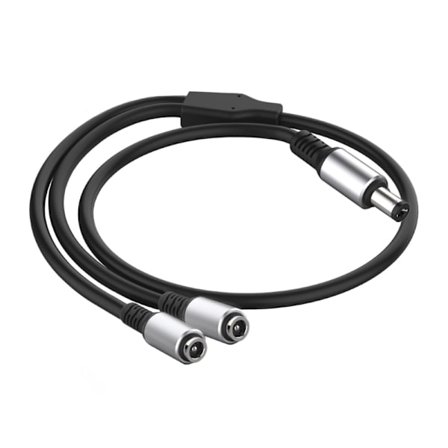 Hun til han strømforlængerkabel forlænge stik 5,5x2,1 mm / 5,5x2,1 mm