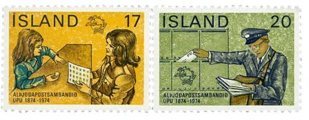 Island - AFA 499-500 - Postfrisk