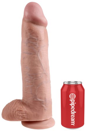 Kjøp Pipedream King Cock With Balls 30,5 cm - XL dildo | God pris