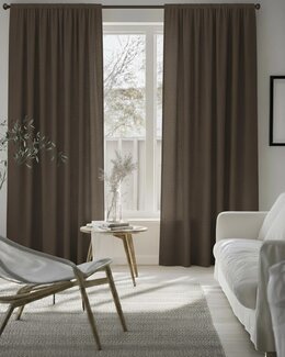 Multibåndslængder Allan ensfarvet 2-pak Nougat