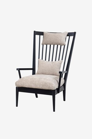 Torkelson - Stol Orust 1-pack - Svart - Fåtöljer - Från Homeroom