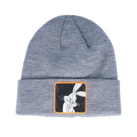 Capslab - Grigio cuff Beanie - Looney Tunes Bugs Bunny Grey Cuff @ Hatstore