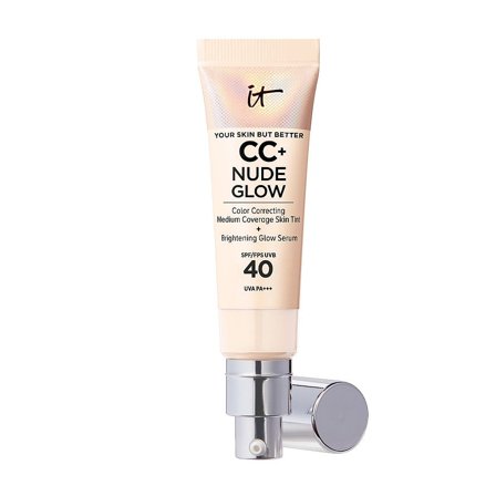 IT Cosmetics CC+ Nude Glow SPF 40 Foundation Fair Porcelain, Makeup, Ansigt, Foundation