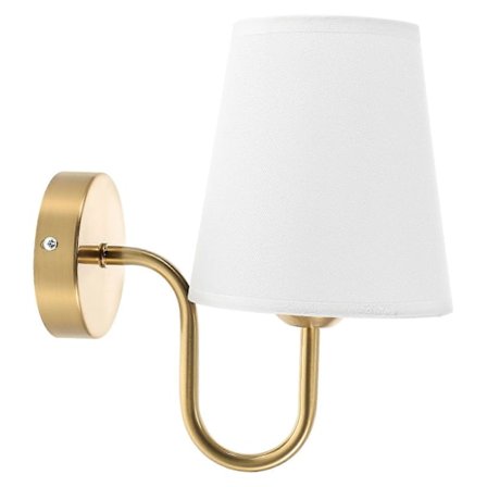 Rustik Vägglampa Kolonnstativ Vägglampa med Tyglampskärm för Belysning