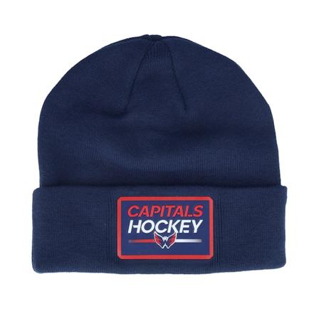 Fanatics - NHL Blau cuff Mütze - Washington Capitals Authentic Pro Prime Beanie Navy Cuff @ Hatstore
