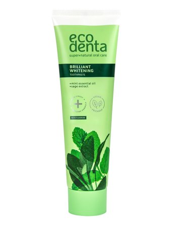 Ecodenta Ecodenta Brilliant Whitening Toothpaste With Fluoride, 100 Ml - Nude - 100 ml