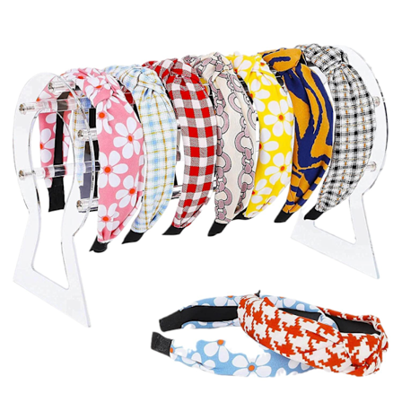 Hårbøjleholder, Klar Hårbøjle Organizer, Akryl Hårbøjle Display Stand, Hårbøjle Opbevaringsholder til Kvinder og Piger