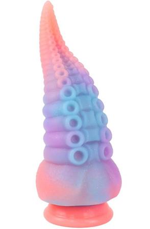 Oktox Luminescent Dildo 21 cm Dragon dildo - Blushme.se