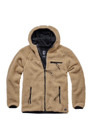 Giacca Moto Brandit Teddyfleece Cammello M