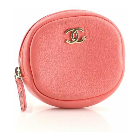 Chanel Vintage Pre-owned Coin Purse Pink, Dame Vintage Accessories, Størrelse: ONE Size