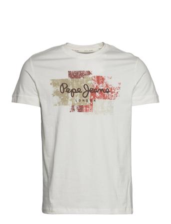 Scotty T-shirts Short-sleeved Valkoinen Pepe Jeans London