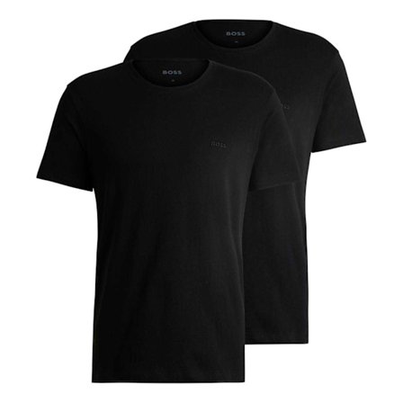 Boss Herr Komfort T-shirt (2-pack) XXL Svart