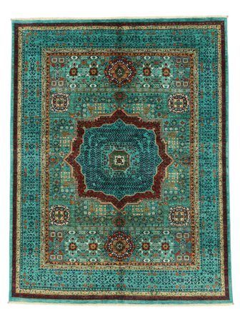 Medalionowy Mały Mamluk Dywan 158X204 Wełna