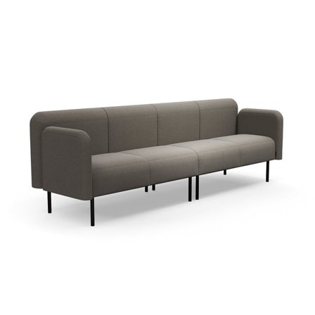 Sofa VARIETY, 4-seter, stoff Pod CS, taupe
