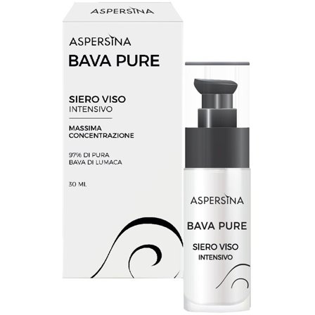 Aspersina Bava Pure Siero Viso Emolliente 30ml - Idratazione e