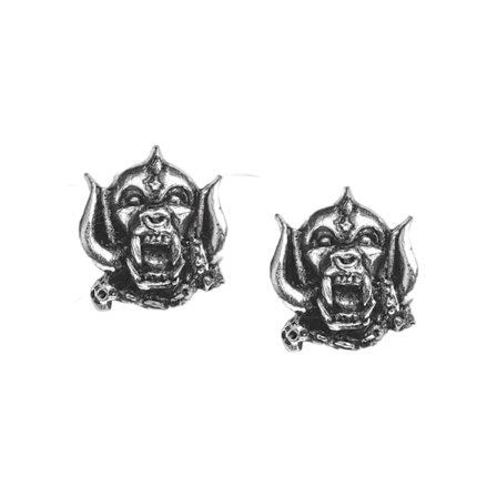 Motorhead War Pig Stud Örhängen One Size Silver