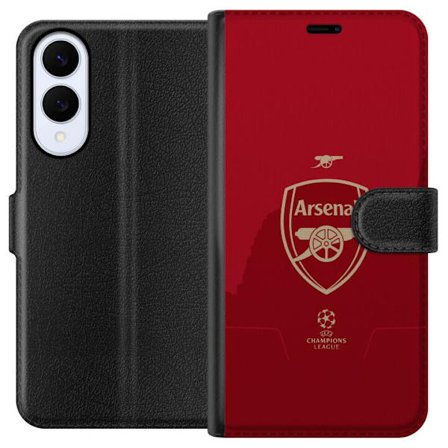 Kompatibelt Plånboksfodral till Samsung Samsung Galaxy S25 Edge Arsenal fotboll klubb England Premier League ung trupp offensiv stil teknisk fotboll