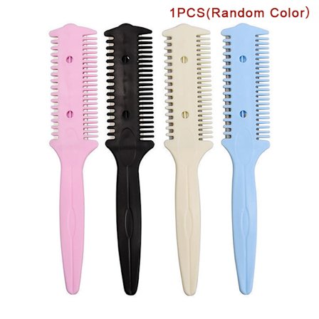 Dobbeltsidet barberkniv gør-det-selv-trimmer med blade Hår Barbermaskine kamhår