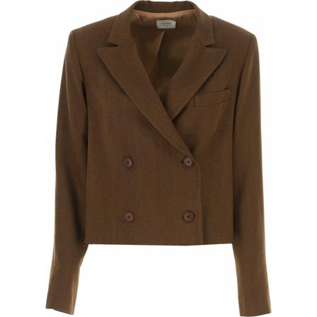Alysi - Blazer - Brun - Dam - Storlek: S, Dam, Storlek: S