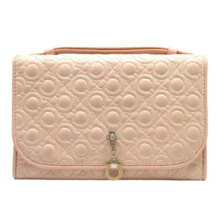 Salvatore Ferragamo Pre-owned, Pre-owned Leather wallets Roze, unisex, Maat:ONE Size