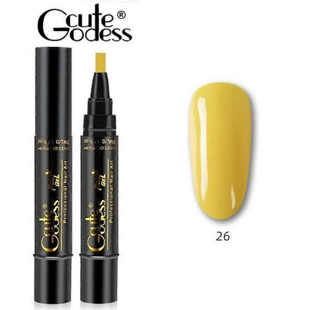 36 farger rask og praktisk manikyr neglelakk gel penn neglelakk gel