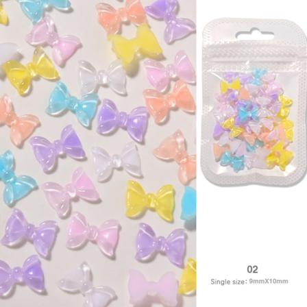 50 St/pack Nail Art Nagelkonstdekoration Strass Harts Manic