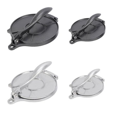 16/20cm Premium Tortillapresse Flatbrødbaker Taco Roti Chapati Sunn Mat
