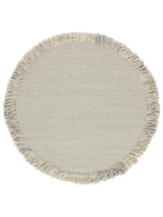 Ravi Ø 150 Klein Grau Rund Teppich