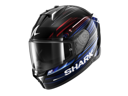 Casque Intégral SHARK SKWAL I3 Clair-Blur Noir/Rouge/Bleu XL