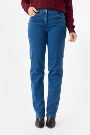 BRANDTEX - Ingrid Jeans - Blå - Straight Fit