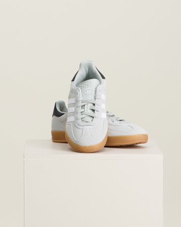 Adidas Originals GAZELLE INDOOR J Grau Schuhe Jungen - Kids Brand Store