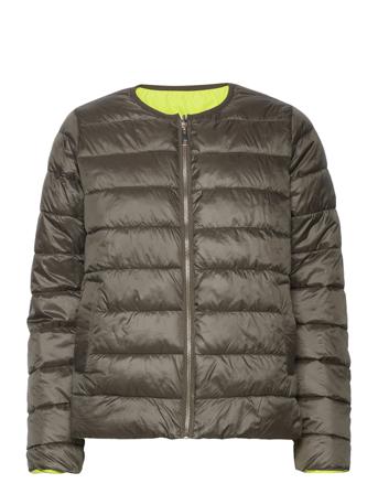Cc Heart Emma Reversable Quilted Ja Fôret Jakke Grønn Coster Copenhagen