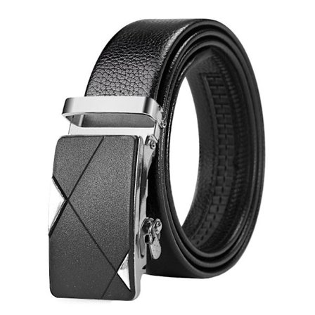 Miesten vyö, automaattinen solki nahka ratcheting