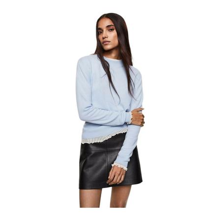 Mango Sweater Blå, Dame