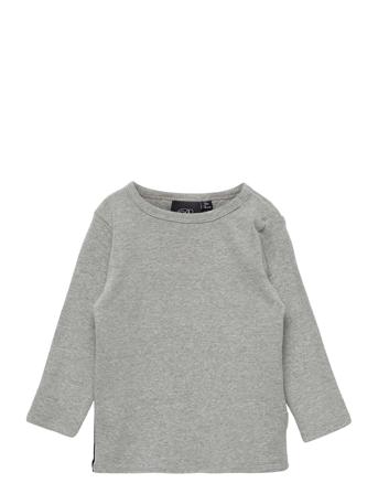 T-Shirt Long-Sleeve T-shirts Long-sleeved T-shirts Grå Petit By Sofie Schnoor