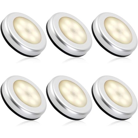 Innendørs bevegelsessensor nattlys, LED bevegelsessensor batteridrevet lampe for trapper, LED-belysning automatisk PÅ / AV 3M lim