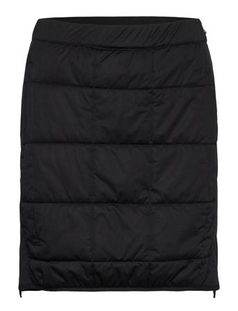 W Comfort Skirt Kort Nederdel Sort Super.natural