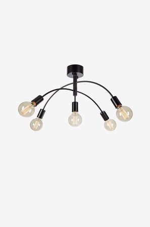 Markslöjd - Loftlampe CYGNUS 5L - Sort - Plafonder - Fra Homeroom