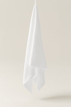 Jotex - Badehåndkle 70x140 Cm Matt hvit hvit - JOEY - Kjøp Badelaken hos Jotex